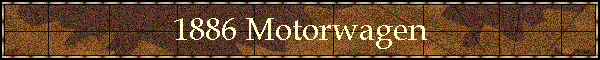 1886 Motorwagen