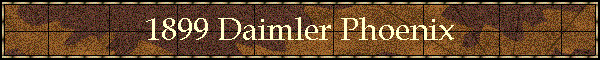 1899 Daimler Phoenix