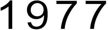 1977 1977