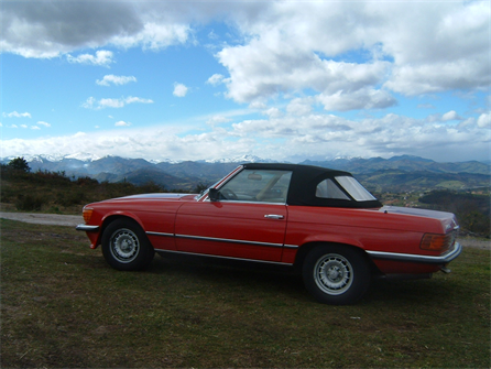 Mercedes Benz 280 S 1976 de "deshuesado"